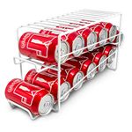 Neo® Food Tin Can Dispenser for Cupboard & Fridge Rack Holder Organiser Storage