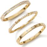 Pearich 14K Gold Filled CZ Stackabl