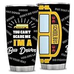 ATHAND 20 Oz Funny School Bus Drive