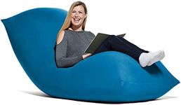 Yogibo Max 6-Foot Beanbag Chair, Bean Bag Couch with a Washable Outer Cover, Customer Favorite Cozy Sofa for Gaming, Reading, and Relaxing, Filled with Soft Micro-Beads, Turquoise