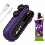 Wowfit Mini Sealing Machine for Food Packets, Packet Sealer Machine, Packing Machine Sealing - Portable Plastic Sealing Machine Heat Sealer for Home, Vacuum Sealer for Plastic Bags