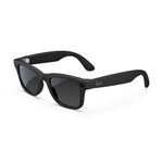 Ray-Ban Meta (Gen 2), Wayfarer Large, Matte Black | Smart AI Glasses for Men, Women. 2x Battery Life, 3K Ultra HD Resolution, 12 MP Ultra-Wide Camera, Audio, Video. Polarized Gradient Graphite Lenses.