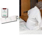 Wireless Bed exit Alarm with Long Term Bed Sensor pad (no Alarm in patient's Room.