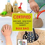 Children’s Play Sand For kids | Safe Non-Toxic for Sandpit | Certified, Clean Graded | 25KG BAG