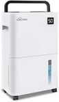 50 Pints Dehumidifier for Basement,