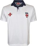 Active Wear Europe Cup 2016 England Football Fan Jersey Size X - 5XL, White, L