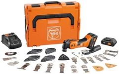Fein Cordless MultiMaster AMM 700 Max Top 4 Ah AS for Interior Construction and Renovation - Starlock Max Mount, QuickIn System, AMPShare/Bosch 18V Battery Compatible - 71293661090