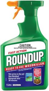 Roundup Fast Action Weedkiller RTU Spray, 1 Litre