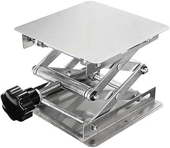 Stainless Steel Lab Jack Scissor Stand Platform (4" x 4")