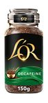 L'OR Decaf Instant Coffee 150g (Pack of 6 Jars, Total of 900g)