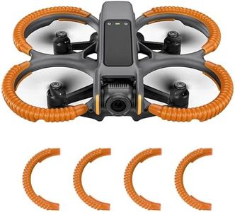 STARTRC Anillo Protector del Parachoques para DJI Avata 2 Propeller Guard, TPU Protectores de Impacto Accesorios para DJI Avata 2（naranja）
