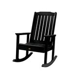 Highwood Lehigh Rocking Chair, Black