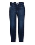 Calvin Klein Jeans Women's HIGH Rise Super Skinny Ankle J20J221586 Pants, Denim (Denim Dark), 36W