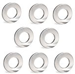 M10 Stainless Steel Washers (10mm) Form A Thick Flat washers For Bolts And Screws Metal Grade A2 Stainless Steel (304) M10 x 10 Pack