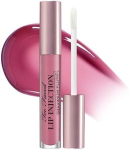 Too Faced Lip Injection Maximum Plump Extra Strength Lip Plumper Gloss | Hydrating, Volumizing, + Plumping, 0.14 Fl Oz, Full Send (True Mauve)