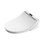 ZERO TOUCH (ZT Two) Smart Toilet Seat | Stylish V shape | Heated Seat with SIAA Anti-Bacterial Protection | Self-Cleaning Nozzle | Adjustable Water Pressure | Front, Back, Lady & Child Care Wash Modes