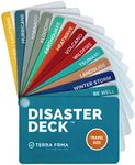 Disaster Deck - Kit Ready Emergency Survival Cards, Guide, Emergency Preparedness, Instructions for Disasters, Earthquake, Wildfire, Travel, Camping, Stocking Stuffer