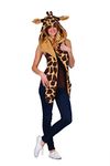 RG Costumes Women's Georgie Giraffe 'scatz', Tan/Brown, One Size