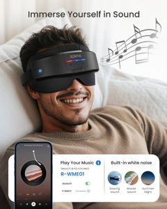 RENPHO Heated Eye and Head Massager – Adjustable Air Pressure
