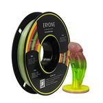 ERYONE TPU Filament 1.75mm +/-0.05mm for 3D Printer, 95A, 0.5kg/Spool, Aurora Rainbow