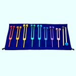 Sitrzuiget Chakra Tuning Forks Set Yoga Chakra Tuning Forks for Healing, Sound Therapy Keep Body