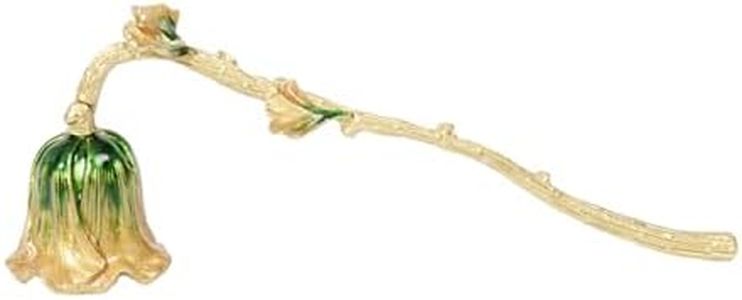 bordorsse Candle Snuffer, Candle Extinguisher with Long Durable Handle, Vintage Wax Snuffer, Decorative Wick Snuffer, Perfect for Candle Lovers as Gifts