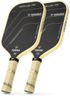 TENVINA Pickleball Paddles Set of 2, Thermoforming 4-Layer T700SC Friction Carbon Fiber Pickleball Paddle, Professional USAPA Approved Pickle Ball Paddle Providing Strong Power and Spin