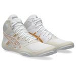 ASICS Mens Snapdown 4 White/Puregold Wrestling Shoes - 6 UK (1081A058.100)