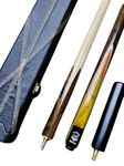 Laxmi Ganesh Billiard Snooker and Pool L.P Handmade cue Stick with Extension and Leather cue case