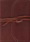 ESV Journaling Bible, Interleaved Edition (Natural Leather, Brown, Flap with Strap)