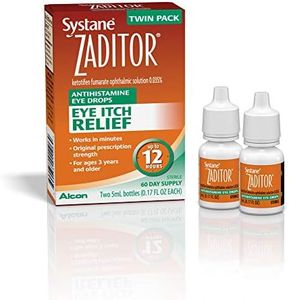 Systane Antihistamine Eye Drops, Twin Pack, 5-mL Each, 0.17 Ounce (Pack of 2)