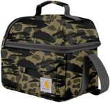 Carhartt Insulated 12 Can Two Compartment Lunch Cooler Blind Duck Camo OS