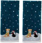 SKL Home Cat & Dog Hand Towel Set, 