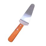 RKPM HOMES Wooden Handle Stainless Steel Pizza Shovel Knife Pizza Server