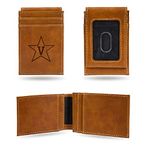 Rico Industries NCAA Laser Engraved Front Pocket Wallet, Brown