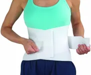 MABIS Adjustable Back Brace and Back Support Belt for Lumbar Support related to Improved Posture, Back Pain, Scoliosis and Herniated Discs, Extra Large