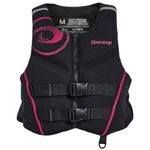 Owntop Adults Buoyancy Aid | Lightweight Neoprene Swim Vest | Foldable Buoyancy Vest with Dual Safety Straps | Float Jacket 50N for Boating, Kayaking, Swimming, Paddle (Pink,L)