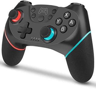 Wireless Switch Controller, YCCTEAM Switch Pro Controller with Dual Shock for Switch/Switch Lite, Pro Controller Switch Remote with Turbo/Motion Control