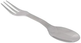 Mercer Culinary Tasting Spoon and Fork, Silver