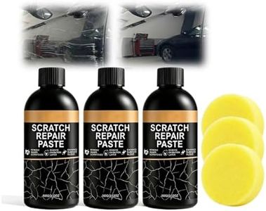 Car Scratch Repair Wax, 2026 Upgraded Car Scratch Remover Wax with Sponge, Professional Scratch Remover and Swirl for Vehicles, Car Scratch Repair Paste for Deep Scratches (3 pcs)