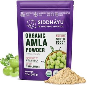 Siddhayu Organic Amla Powder for Hair Growth - 12 oz