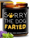 Sorry The Dog Farted Candle, Funny Dog Mom Gifts For Women Funny, Dog Dad Gifts For Men, Dog Gifts For Dog Lovers, Dog Lovers Gifts For Women, Dog Father Gifts Cool Dog Stuff Mothers Day Dog Mom Gifts