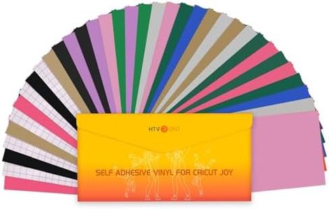HTVRONT Permanent Vinyl Sheets, Permanent Vinyl for Cricut Machine
