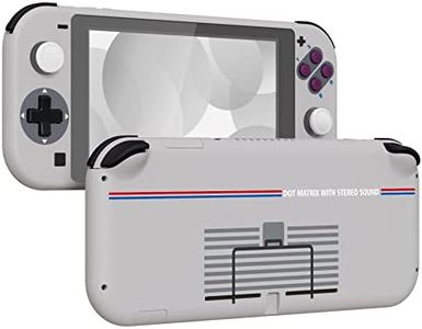 eXtremeRate Classic 1989 GB DMG-01 Style DIY Replacement Shell for Nintendo Switch Lite, NSL Handheld Controller Housing with Screen Protector, Custom Case Cover for Nintendo Switch Lite