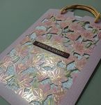 JIMIT CARD Die Cut Wedding Invitation Card With Floral Pattern (Pack Of 50)