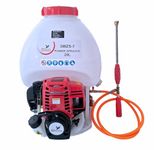 Sharp Garuda Power Sprayer - 36CC 4Stroke Petrol Engine Spray Pump For Agriculture, Farming, Fertilizer, Pesticide & Chemical Knapsack Portable Spraying Machine 20 Litre Tank Capacity with Gun