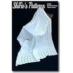 Knitting Pattern for Babies Shawl in Double Knitting, Baby Afghan Knitting Pattern, Baby Blanket Knitting Pattern, Baby Shawl Pattern, DK Knitting Pattern, KP580