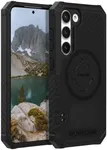 Rokform - Galaxy S23 Case, Rugged Series, Magnetic Case with Twist Lock, Drop Tested Armor (Black)