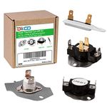 DIKOO 279769 Dryer Thermal Cut-Off Kit and 3392519 Dryer Thermal Fuse and 3387134 Dryer Thermostat Kit for Whirlpool Kenmore Maytag Dryer Replaces 3977394 3390291 AP6008325 PS345113