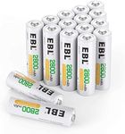 EBL 16pcs 2800mAh Ni-MH Rechargeabl